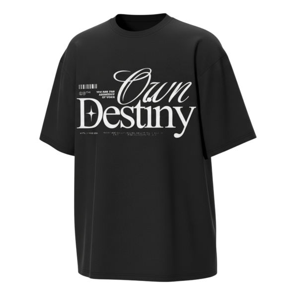 Own Destiny oversized tee