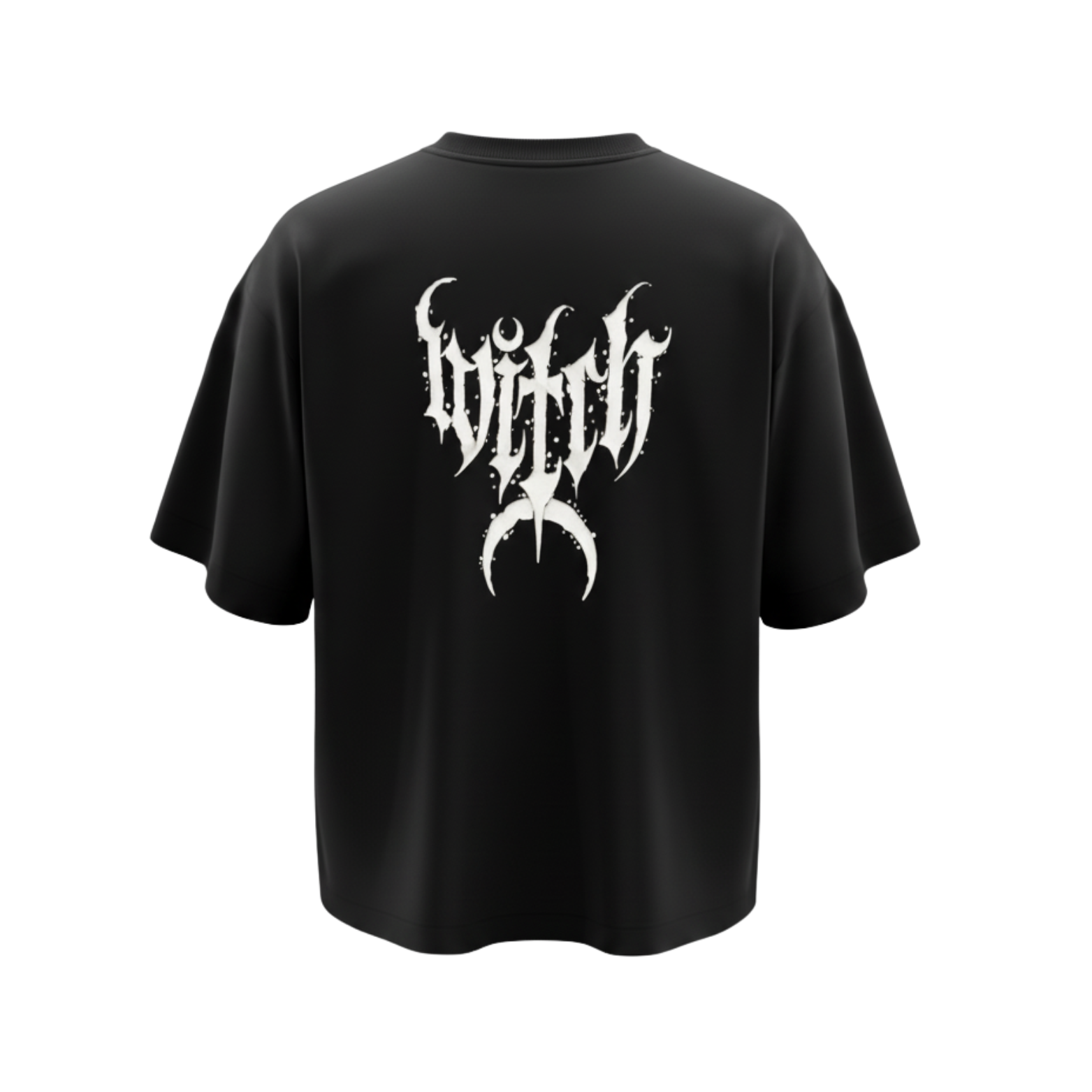 WITCH gothic oversized tee