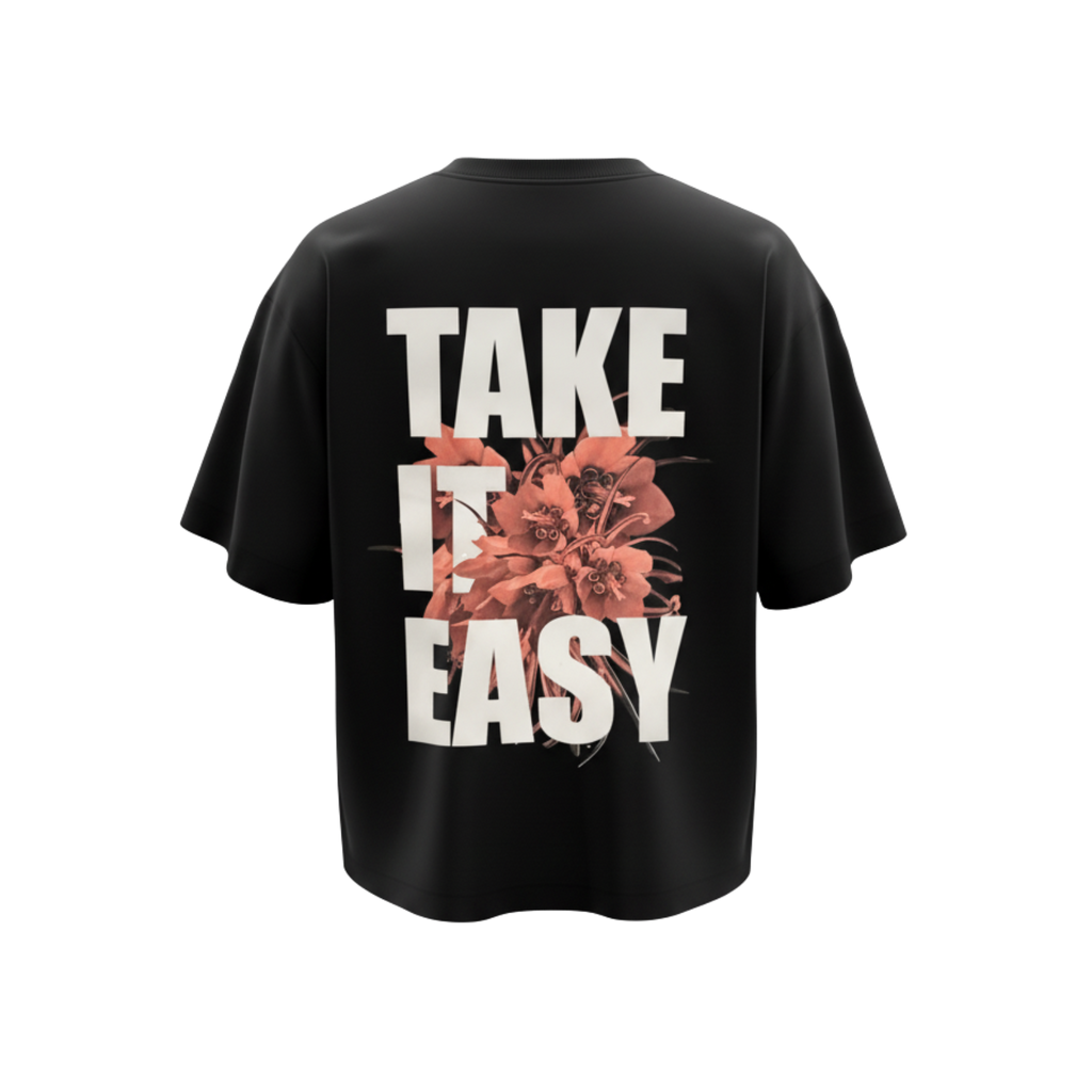 Take it Easy oversized tee