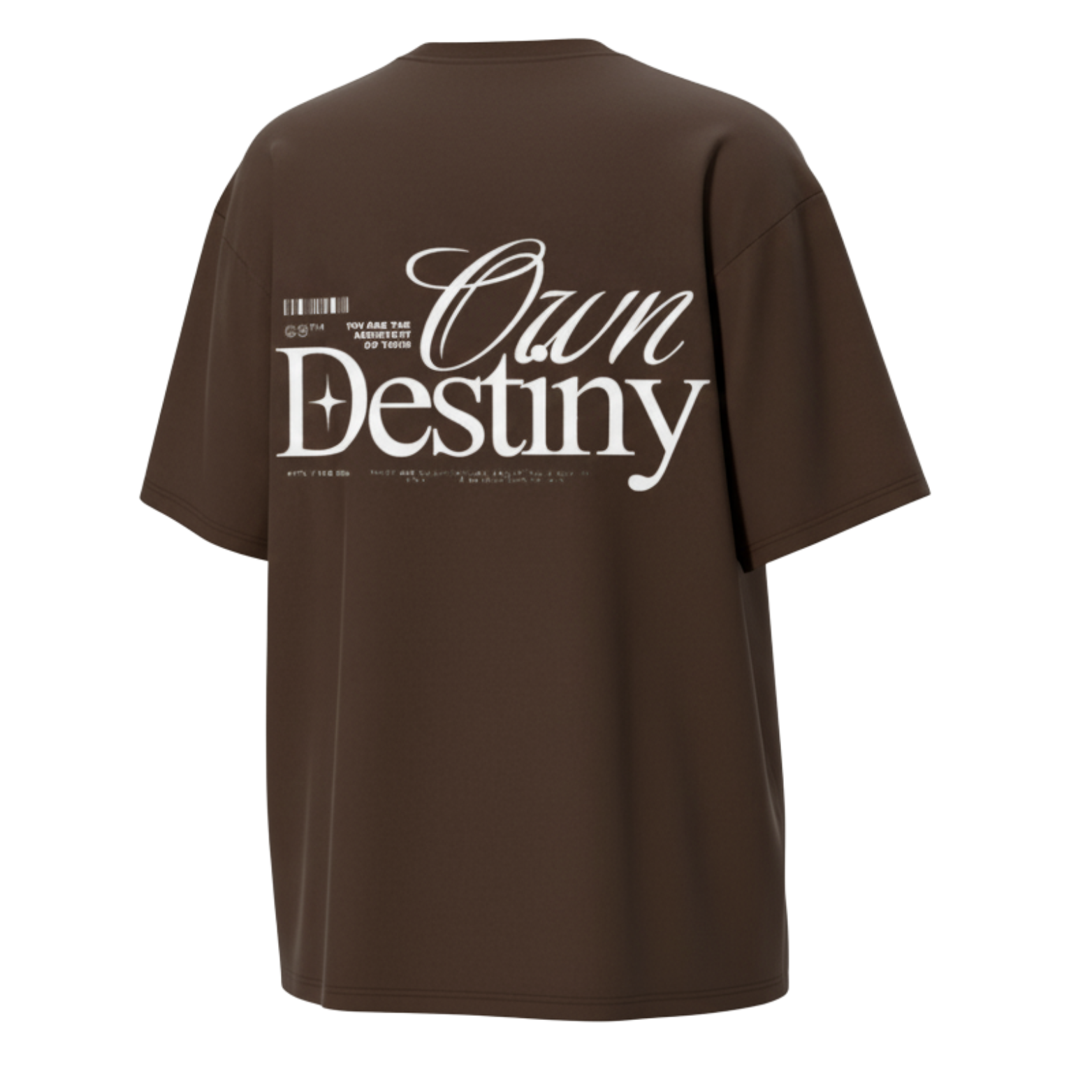 Own Destiny oversized tee