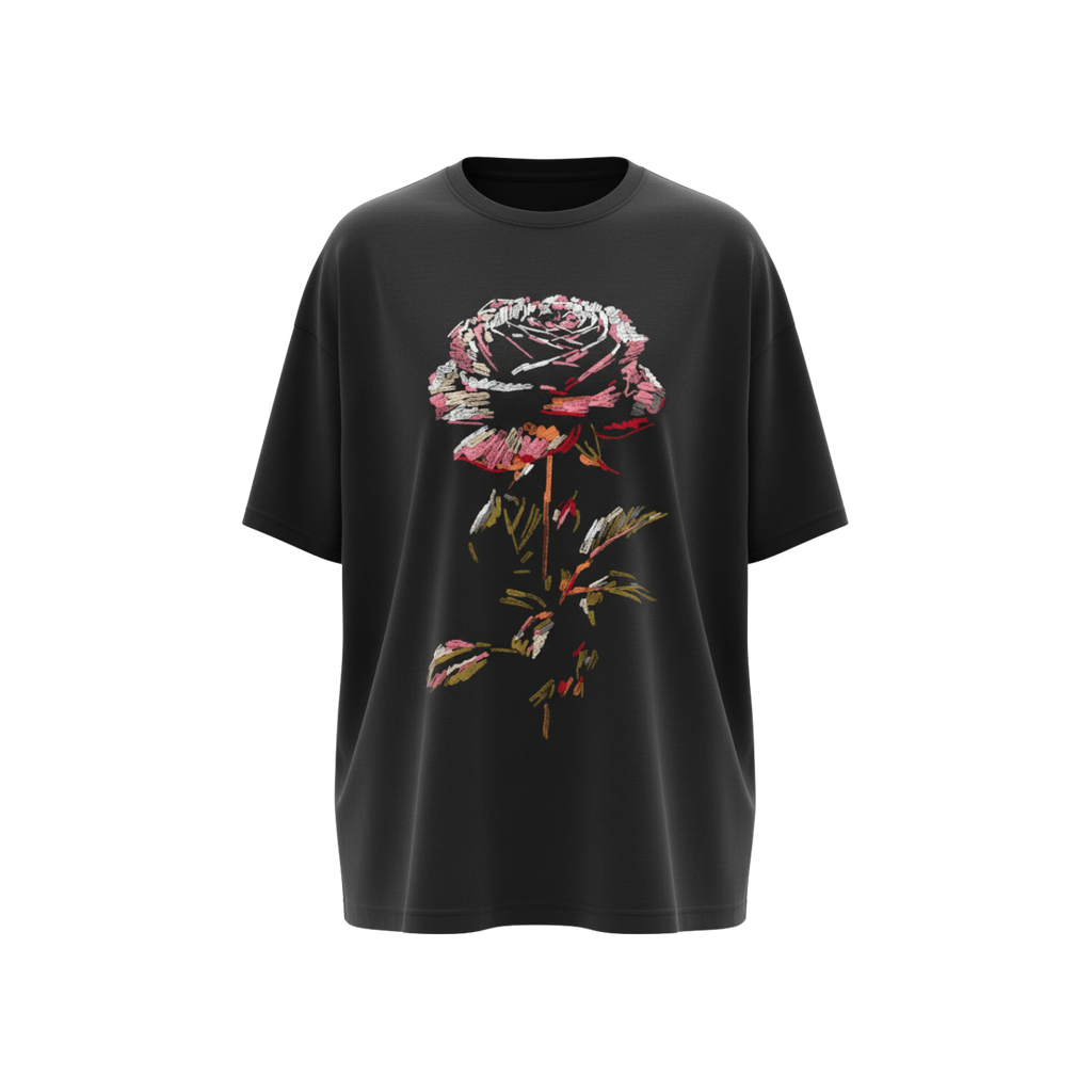 Rose Print tee