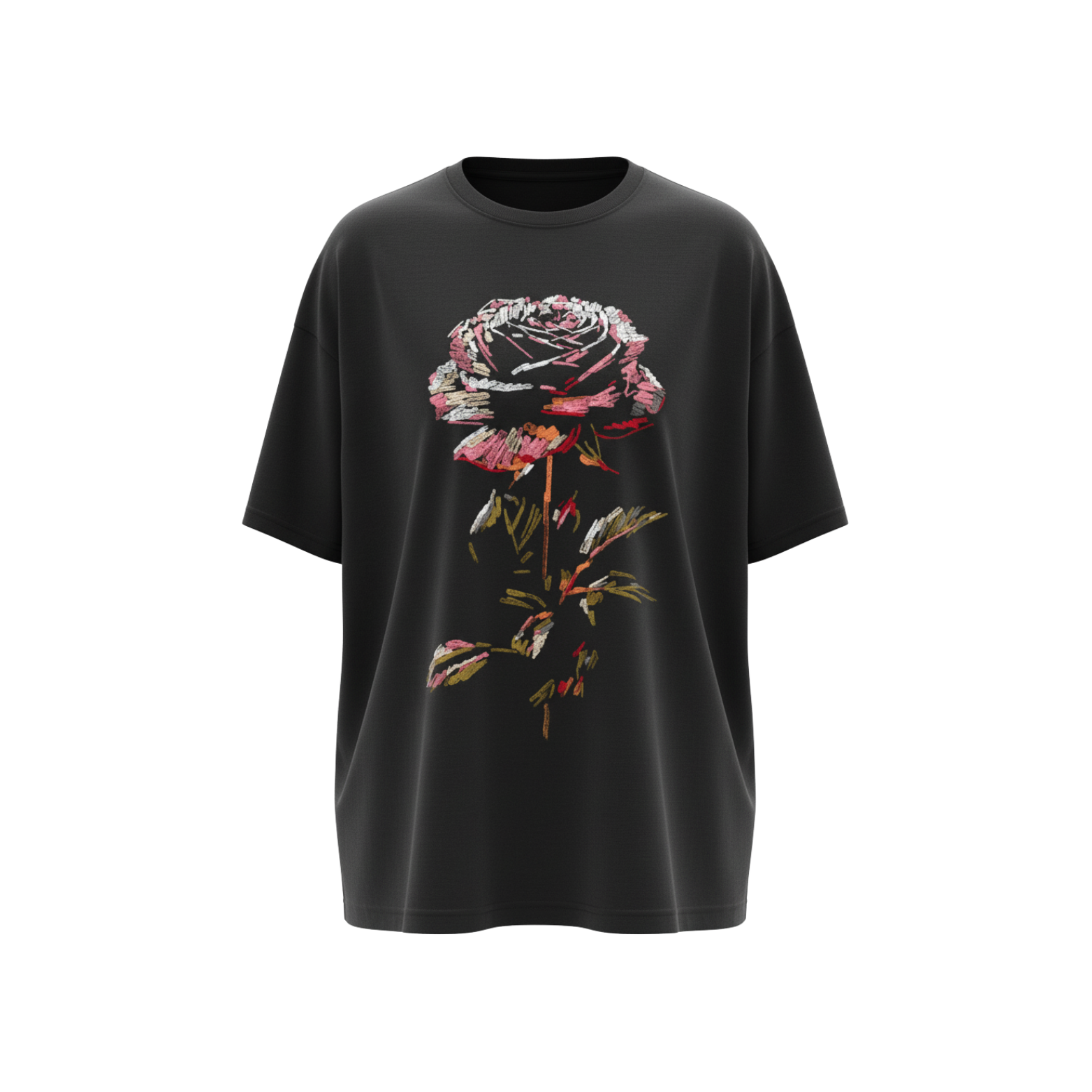 Rose Print tee