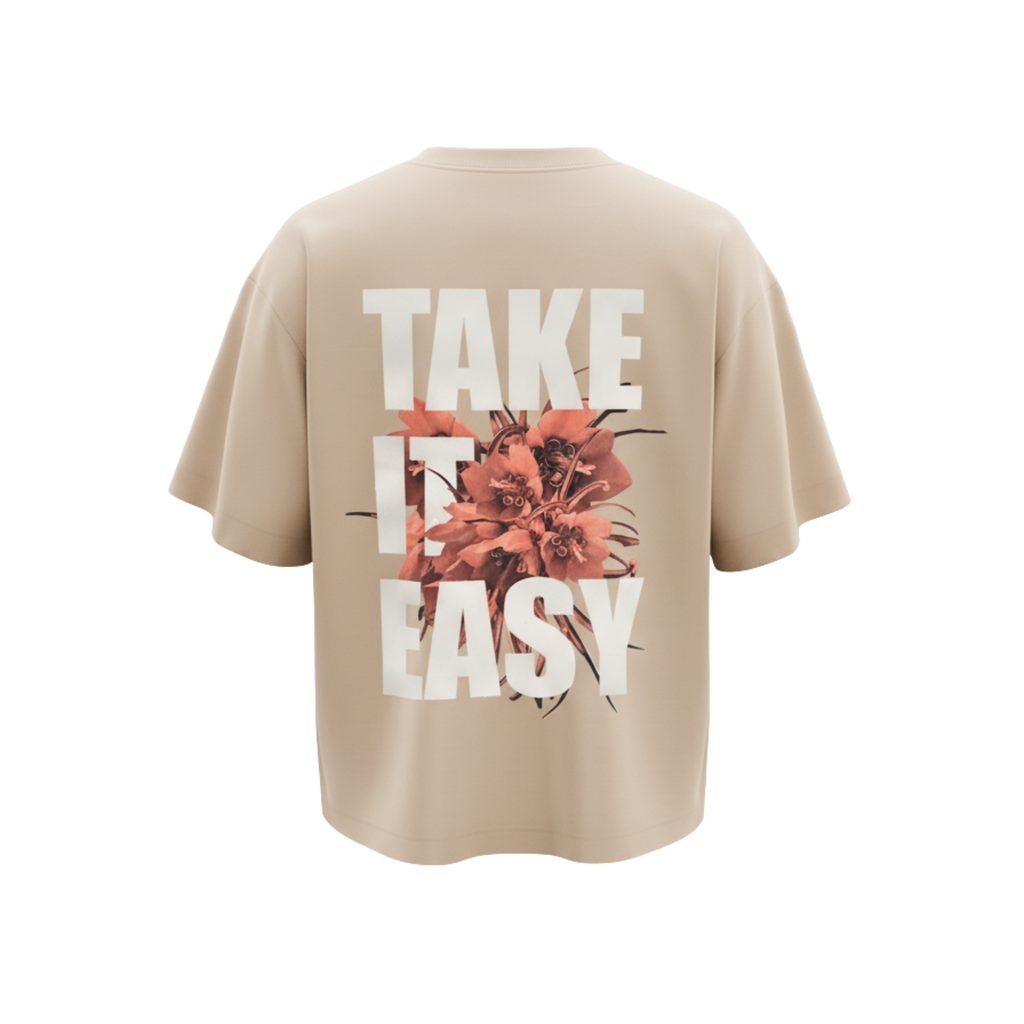 Take it Easy oversized tee